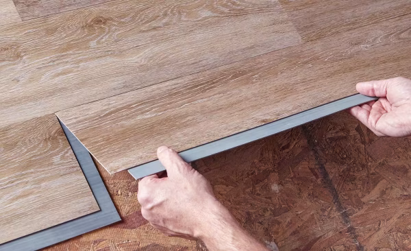Click-lock vs. glue-down installation